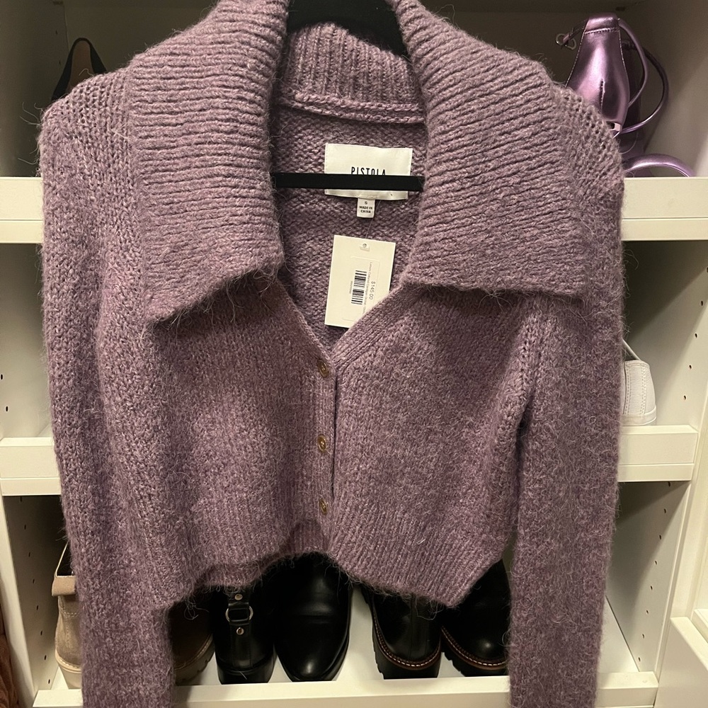 Pistola cropped cardigan